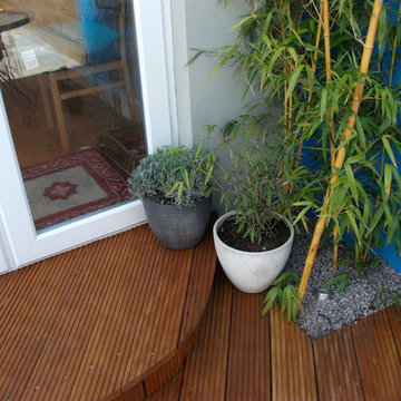 bamboo with decking