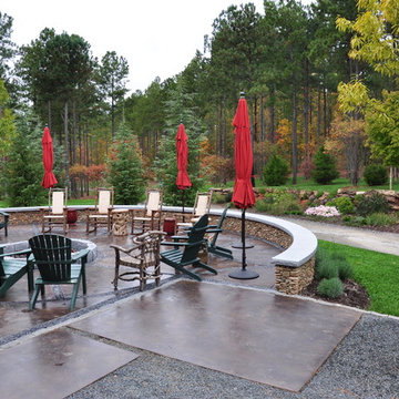 Barn Fire Pit Terrace