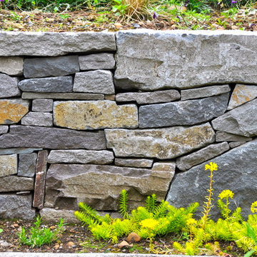 Basalt Retaining Wall Detail