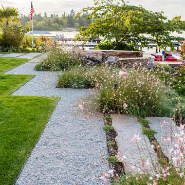 Beach Style Waterfront Estate, Mercer Island