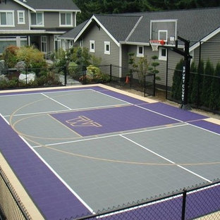 Outdoor Basketball Court | Houzz