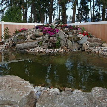 Beautiful outdoor water feature