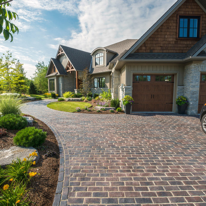 Front Entrance Paver Walkway Photos & Ideas Houzz
