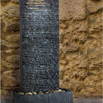 Bedrock Falls Table Water Fountain