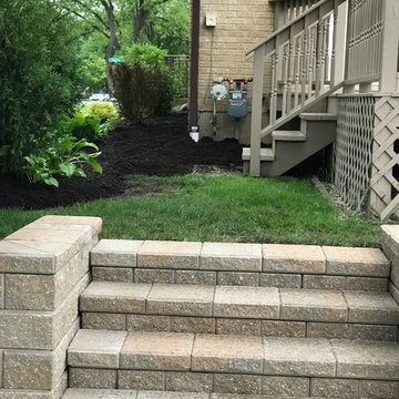 Before and After - curb appeal, boxwoods