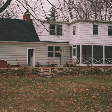 Before Photo of the Back of the House