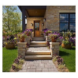 Belgard Pavers Examples - Craftsman - Landscape - Orange County - By 