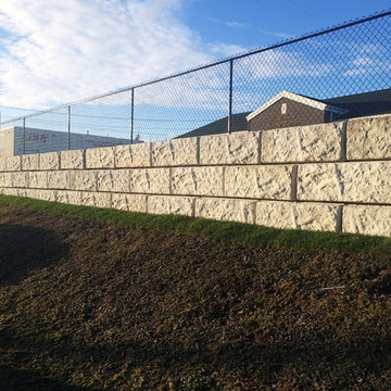 Big Block Retaining Wall - Bayers Lake, NS