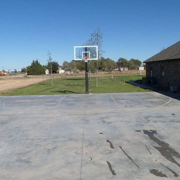 Billy S's Hercules Platinum Basketball System on a 50x48 in Lubbock, TX