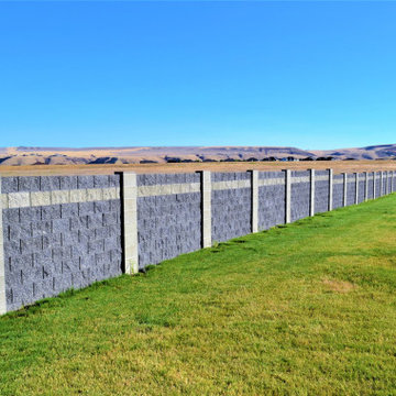Block Fence / Block Wall, Masonry Wall