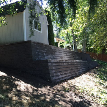 Block Retaining Wall - Newcastle, WA