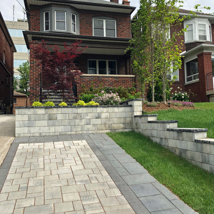 Front Car Parking Pad Photos & Ideas Houzz