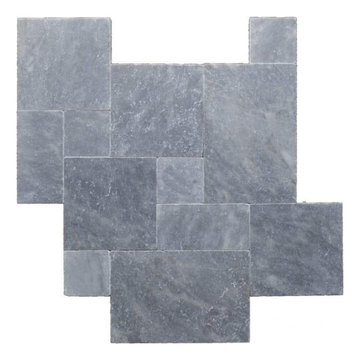 Blue Stone French Pattern Marble Paver 3 cm