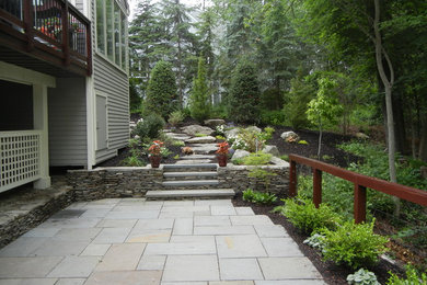 Design ideas for a contemporary landscaping in Boston.