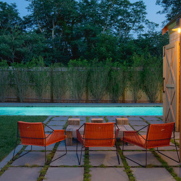 Bluestone Patio, Pool and Barn, Cape Cod