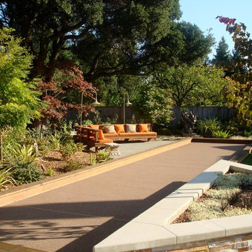 Bocce Ball court and seating