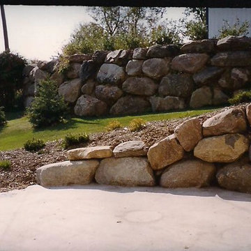 Boulder Retaining Walls