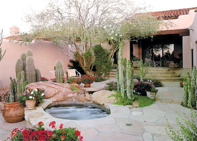 Southwestern Landscape by Exteriors By Chad Robert