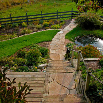 Calico Flagstone Walkway