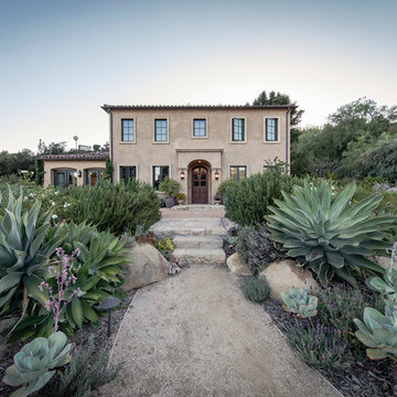 California Tuscan Landscape + Kitchen Garden | Santa Barbara CA