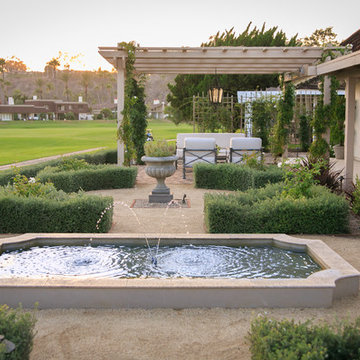 Calming French Garden