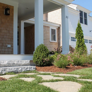 Cape Cod Landscaping: Chatham - New Home