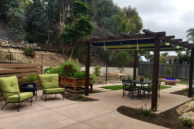 Patio - mediterranean patio idea in San Diego