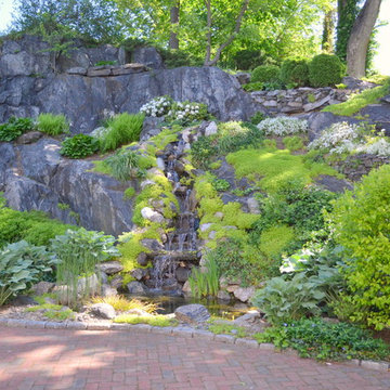 Cascading Waterfall Rock Garden