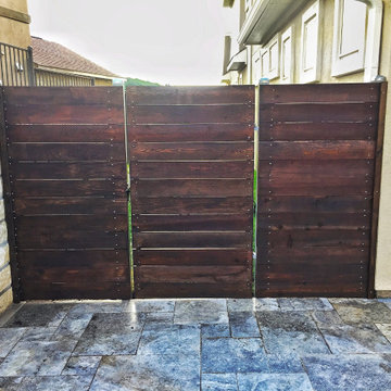 Cedar Fence and Gate