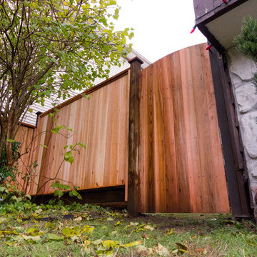 Cedar Fencing Installation