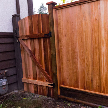 Cedar Fencing Installation