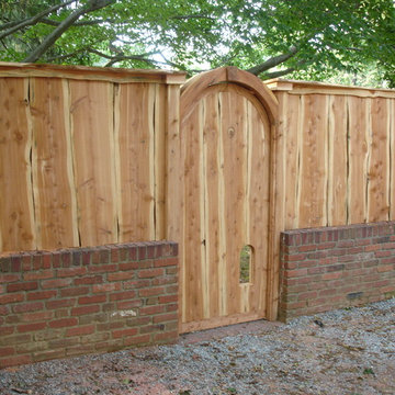 Cedar Gate and Fence