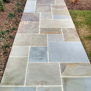 Chantilly - Boulder Steps, Flagstone Walkways, and Landscaping