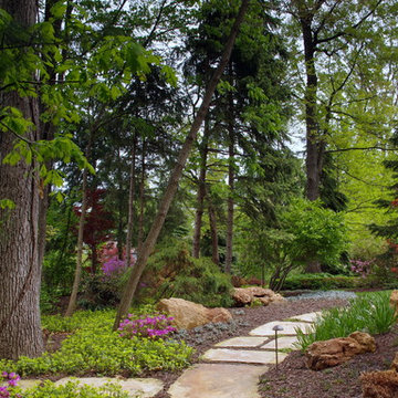 Chesterton, Indiana shaded landscape garden