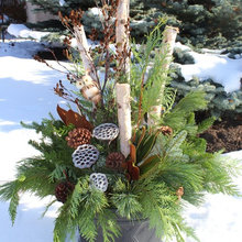 Outdoor Winter Containers