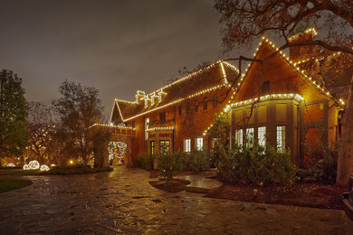 Klassischer Garten in Los Angeles