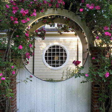 Circle Gate with Roses