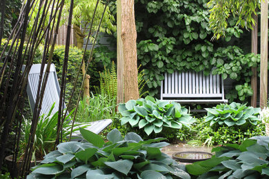 Photo of a world-inspired garden in Amsterdam.