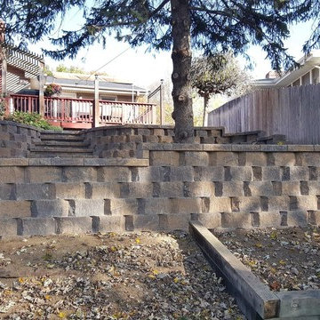 Clifton Retaining Wall With Geo-Grid