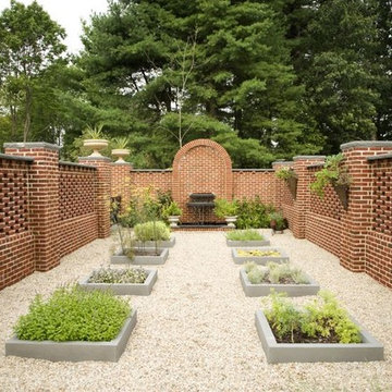 Cloister herb garden