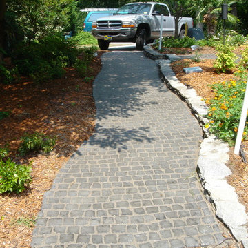 Cobblestone Walkway