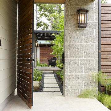 Cohen Residence Entry Path