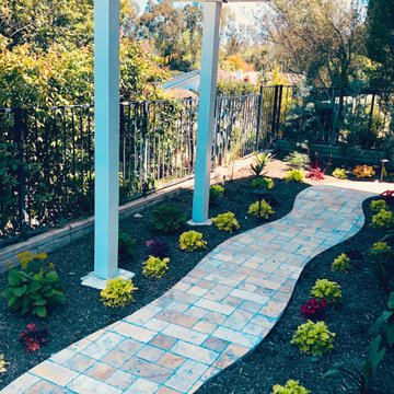 Colorful Shade Garden, Newport Beach, CA