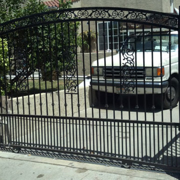 Commercial Iron gate Installation