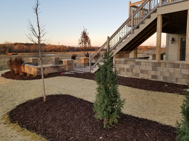 Concrete Pavers - Backyard