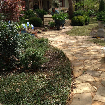 Complete landscape, patio, and garden project