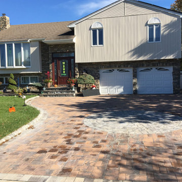 Concrete and Paver Driveway Design