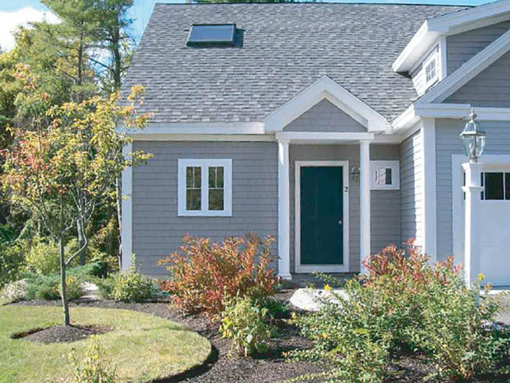 Natural Stone Pavers - Front Yard
