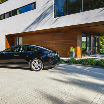 Contemporary Driveway