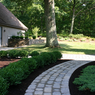 Contemporary entrance